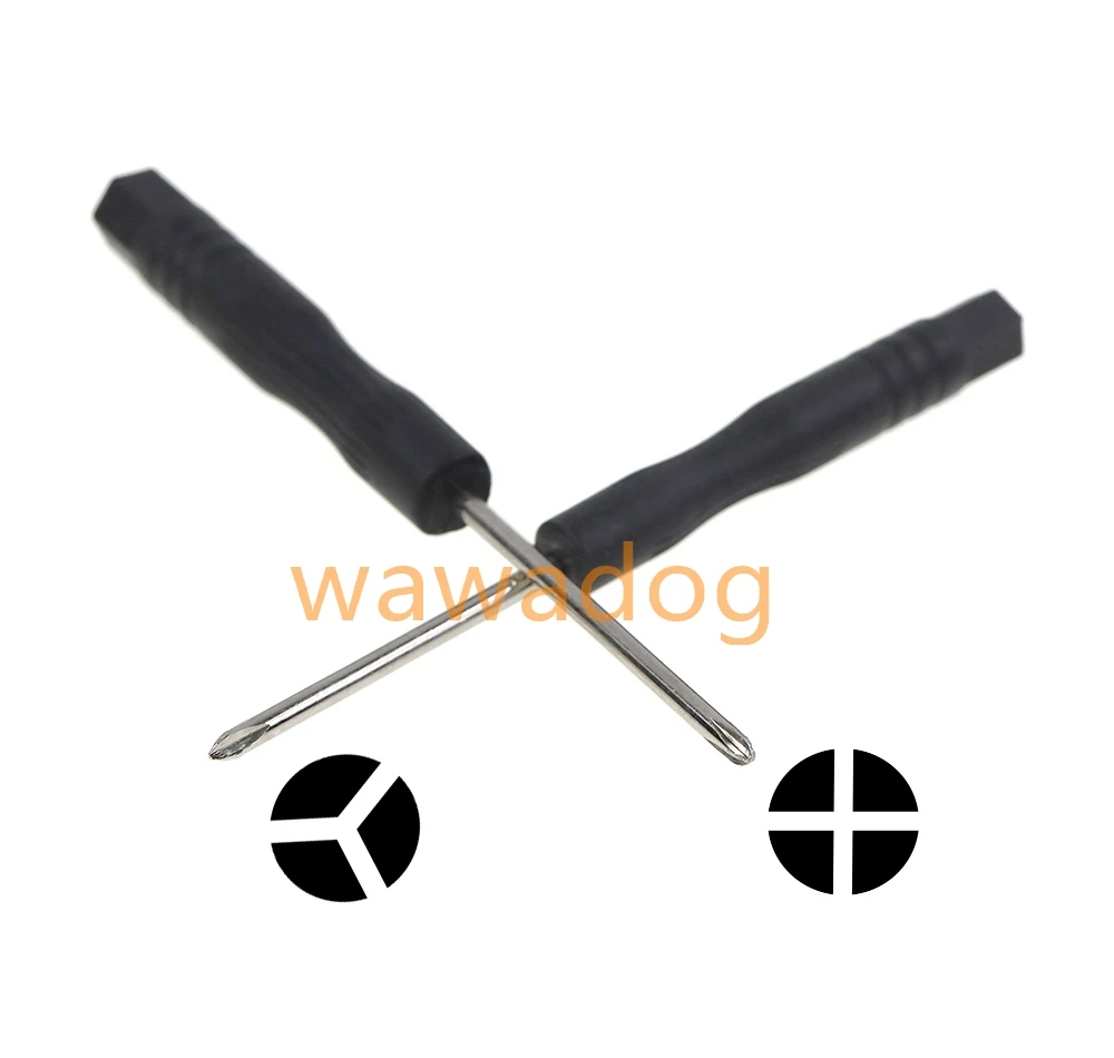 2pcs Cross 1.5mm 2.0mm Y 2.0mm Screwdriver For PS3 XBOXONE XBOX Series Switch Lite OLED PSP NDS 3DS PS4