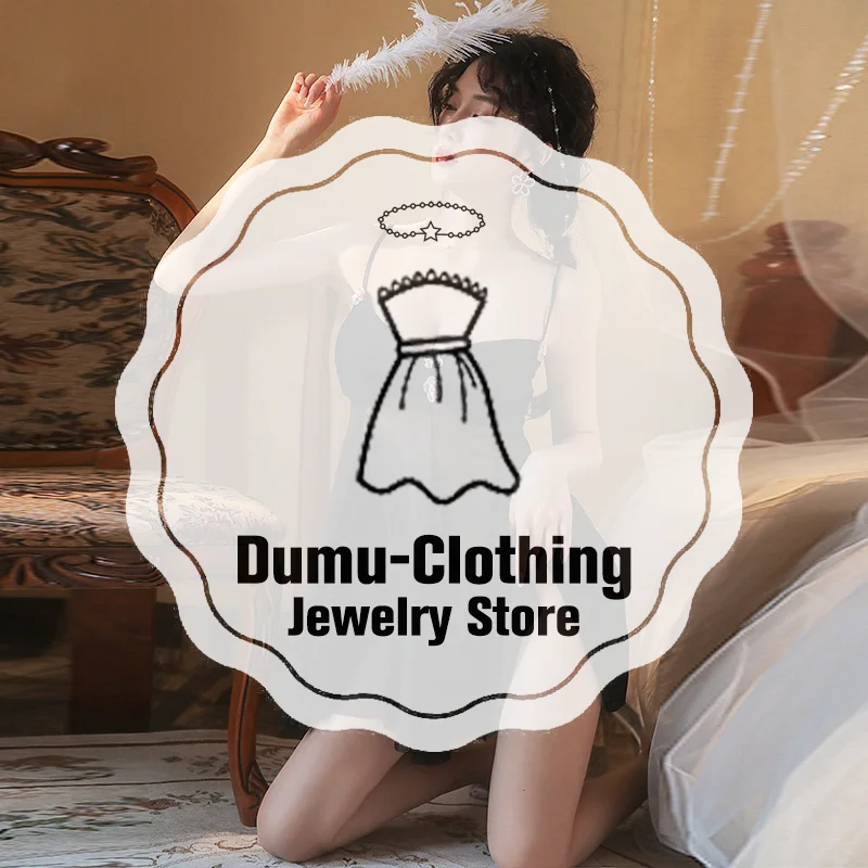 

Sexy Lingerie Sexy Perspective Camisole Nightgown Flower Themed Sleepwear