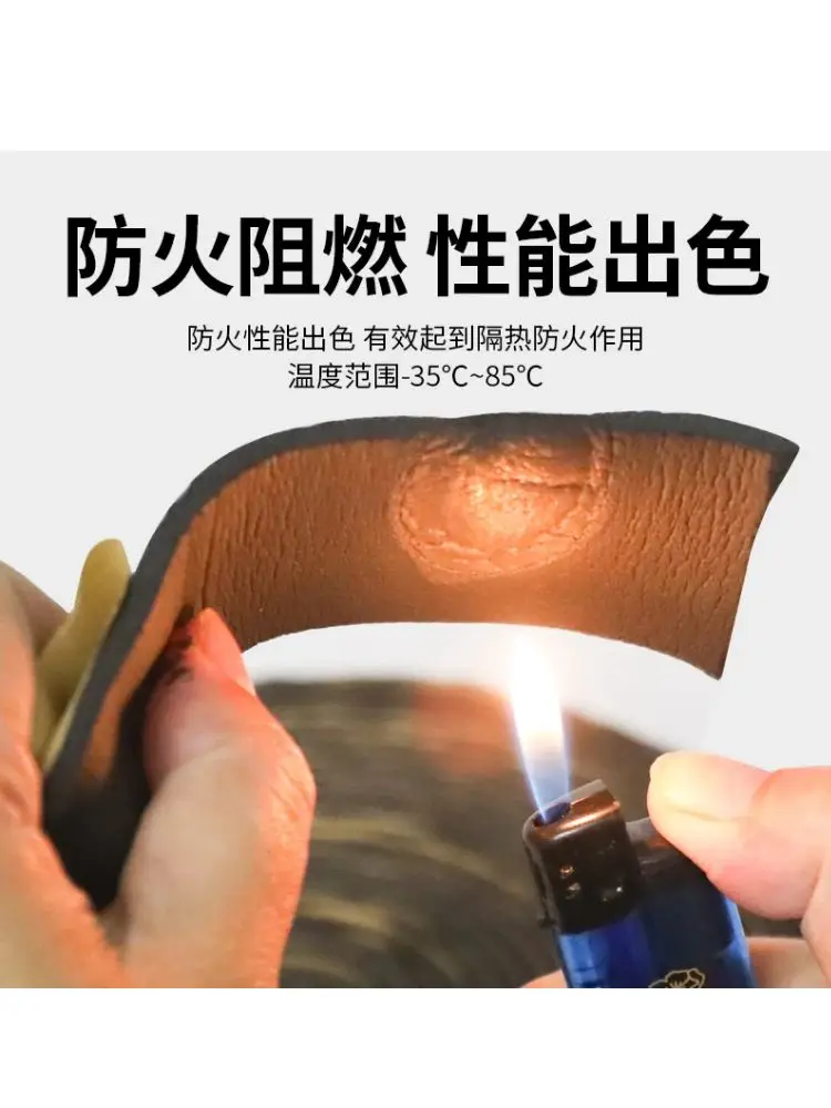 Eminem esponja fita de borracha plástico isolamento térmico algodão fita tubulação chama-retardador isolamento térmico impermeável auto-adesivo