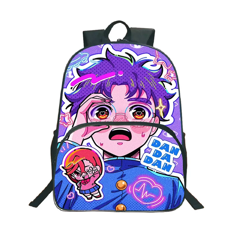حقيبة ظهر Dandadan لعام 2025 ذات سعة كبيرة ثلاثية الأبعاد مطبوعة على ظهره DAN DA DAN حقيبة مدرسية غير رسمية للمراهقين حقائب ظهر بسحاب على الموضة Mochil