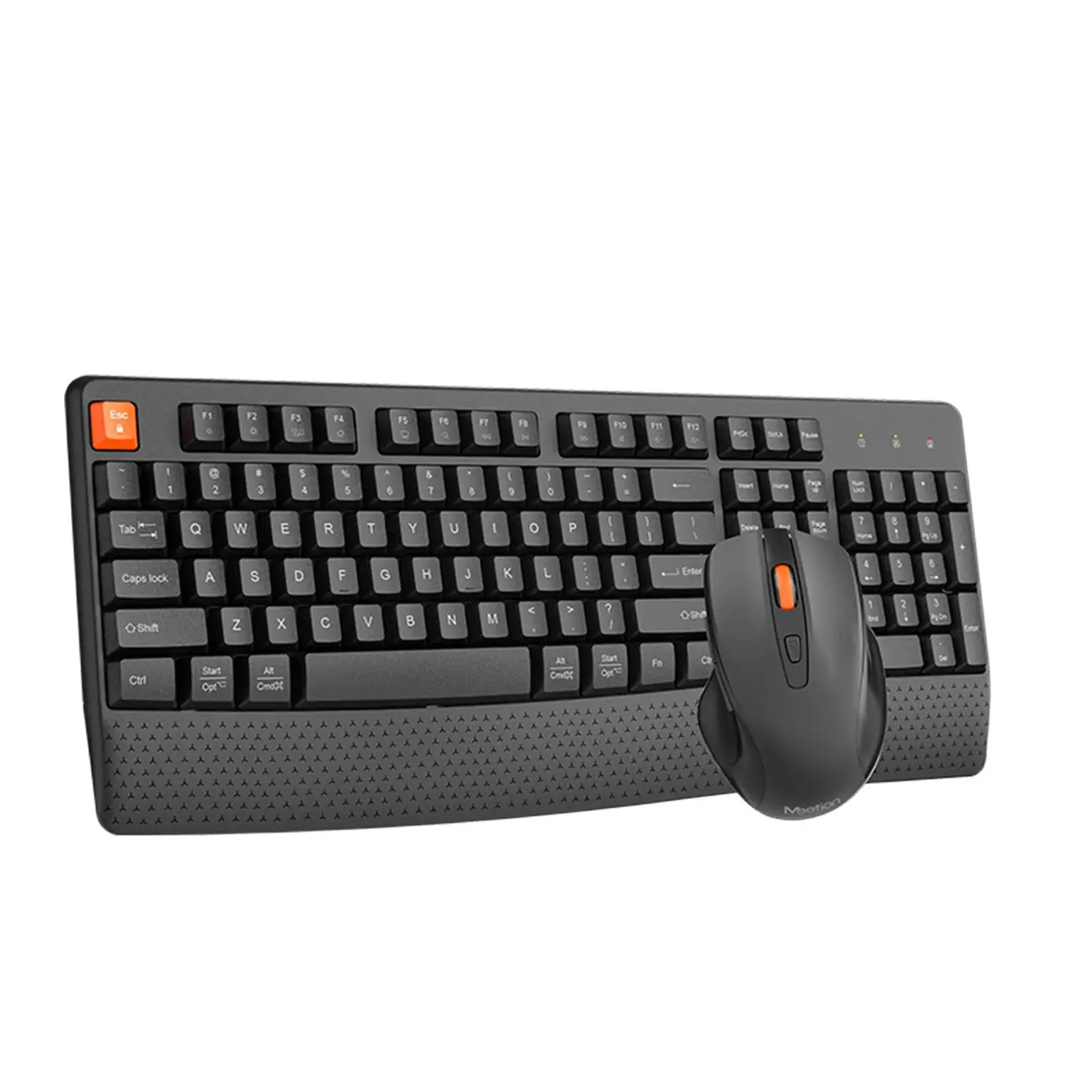 C4130 Wireless Keyboard and Mouse Combo Russian Arabic Spanish English Silent 2.4GHz Cordless Ergonomic Silent Ergonomic for Com