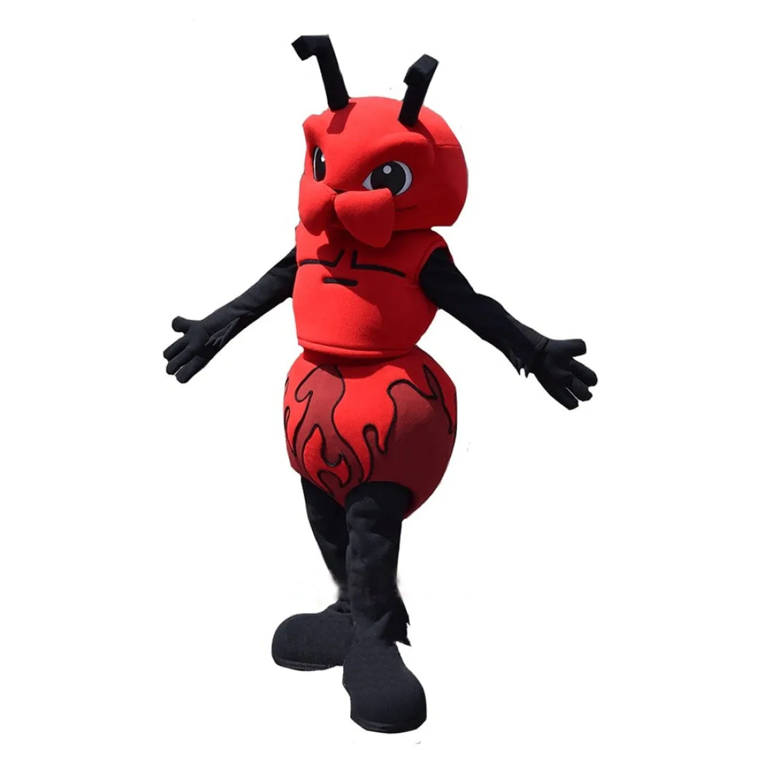

Fire Red Ant Mascot Costume Hot Sale Quality Insect Theme Cartoon Mascotte Fancy Dress Kits for Sports Holiday Party College