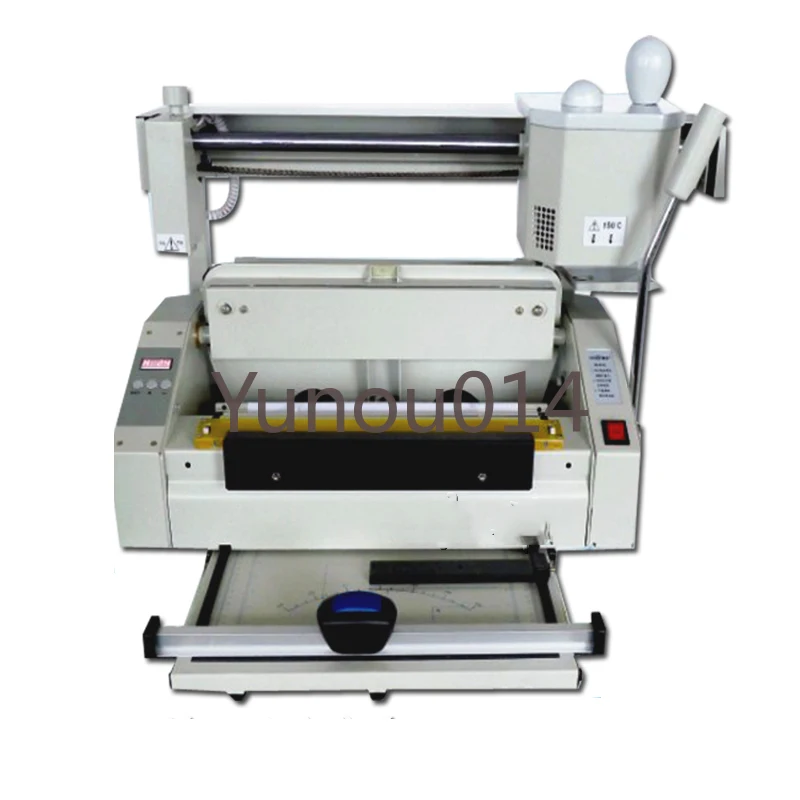 A4 Book Binding Machine, Hot Melt Glue Book Paper Binder Puncher, High Speed Binding, Electric Glue Binding Machine, JB-5