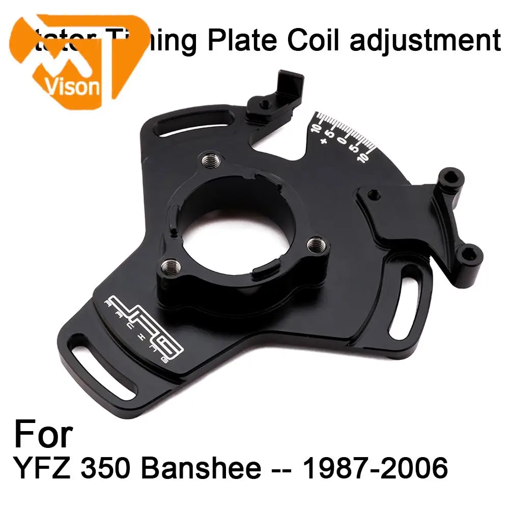 Accessori moto Statore Piastra Regolabile Per Yamaha YFZ350 YFZ 350 Banshee 1987 1988 1989 2000 2001 2002 2003-2006