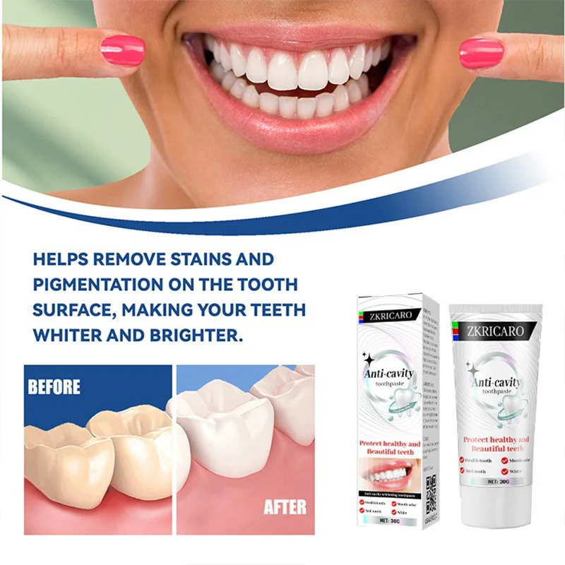 

Professional Strength Probiotics Whitening Toothpaste, Intensive Stain Removal and LongLasting Fresh Breath Oral Care