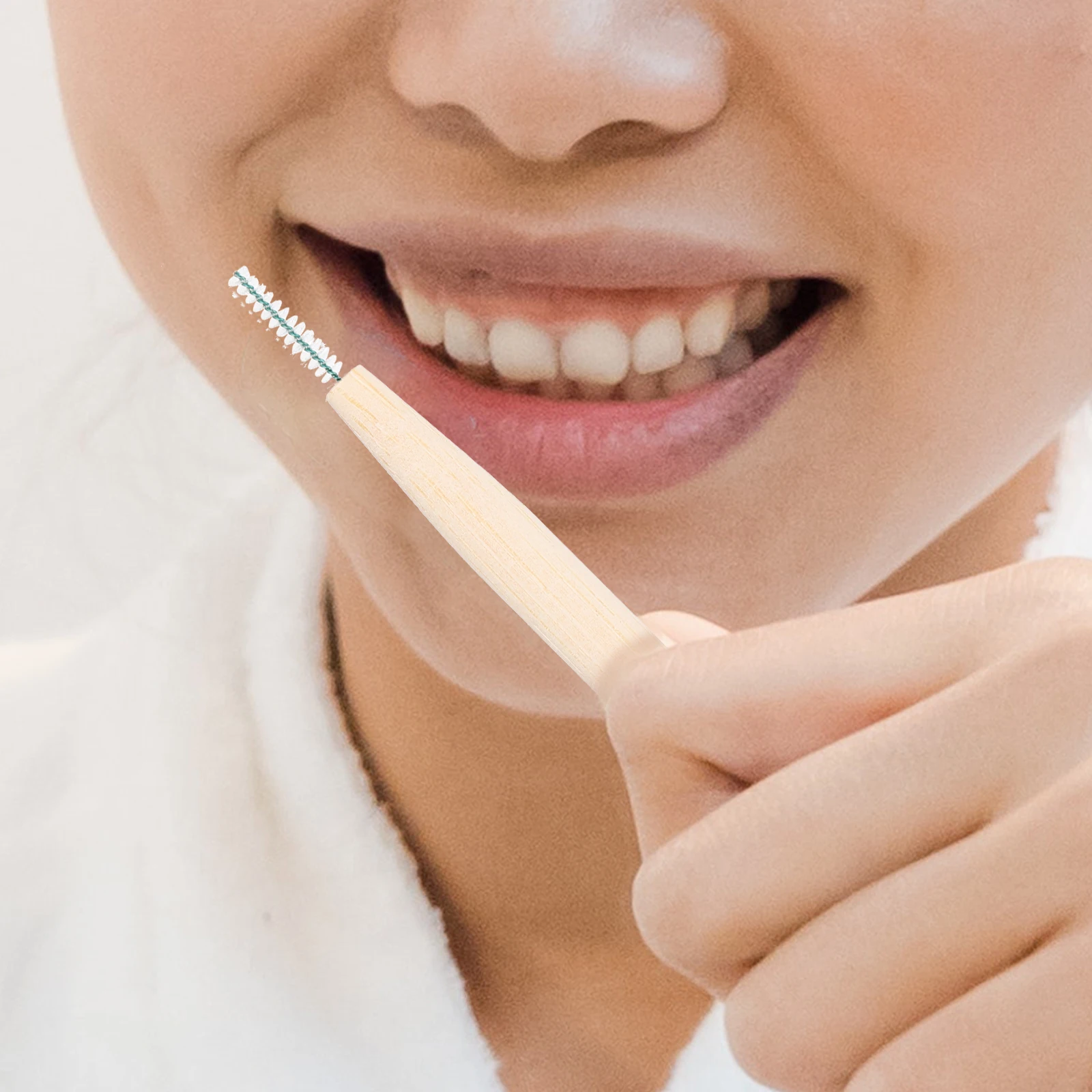 

30pcs Bamboo Interdental Brushes for Braces Teeth Gum Hygiene Household Useful Products al Cleaner