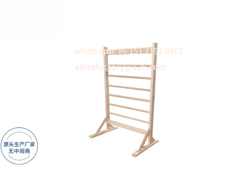 

Customizable ladder back frame Solid wood frame Sensory integration balance training Rehabilitation equipment Standing training