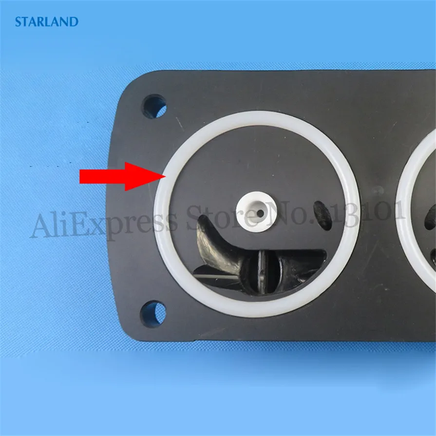 2 قطع كبيرة جوانات مستديرة سيليكون دائرة حلقات منع التسرب قطع الغيار قطرها 110 مللي متر اكسسوارات من BTK/B آيس كريم ناعم القوام صناع