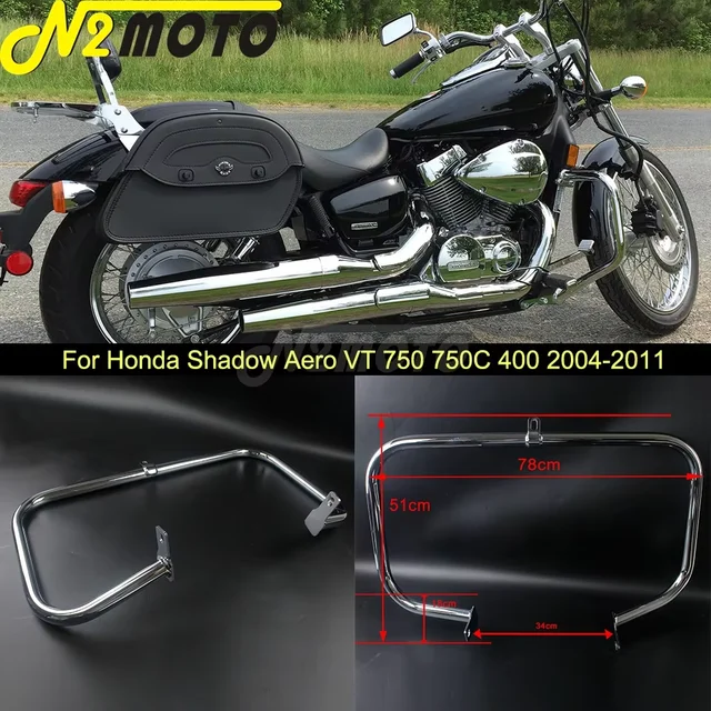 Osłona silnika motocykla Protector dla Honda Shadow Aero VT 750 750C 400 VT750 VT750C VT400 2004-2011 motocykl autostrady pasek awaryjny