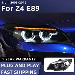 Car Styling Headlights for BMW Z4 E89 LED Headlight 2009-2016 Head Lamp DRL Signal Projector Lens Automotive Accessories