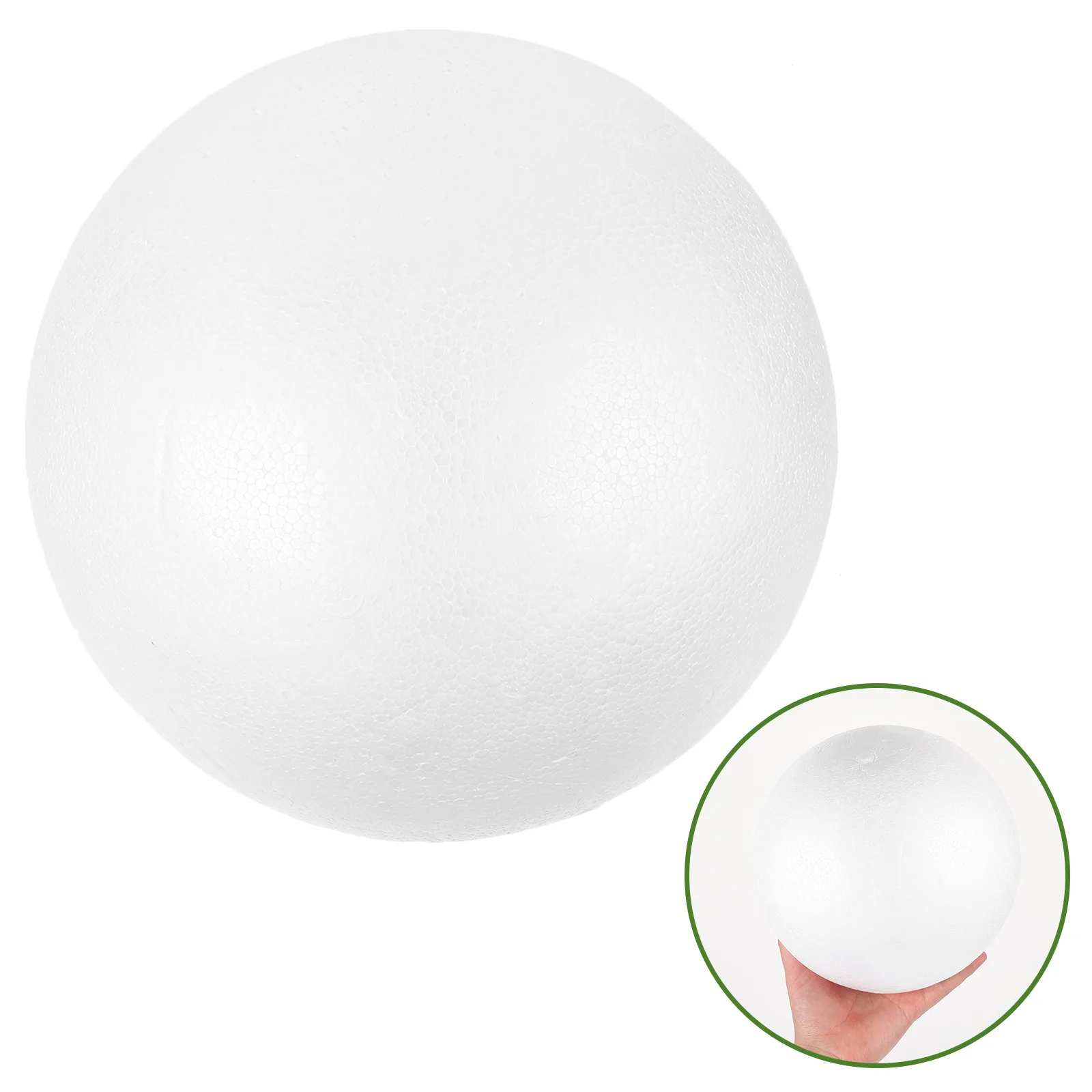 

Christmas Foam Balls 20Cm White Craft Ball For Diy Ornament Making Kit Polystyrene Round Decorative Crafts Supplies