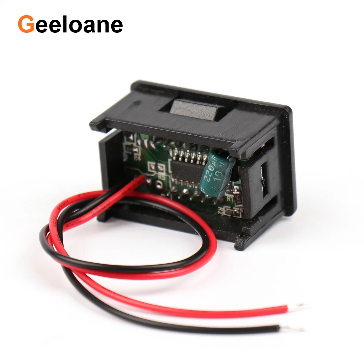 0.36 "LED الرقمية أنبوب الفولتميتر تيار مستمر 2.5-30.0 فولت 2 أسلاك 3 شاشة ديجيتال متر لتقوم بها بنفسك عالية الدقة مكافحة الضمان