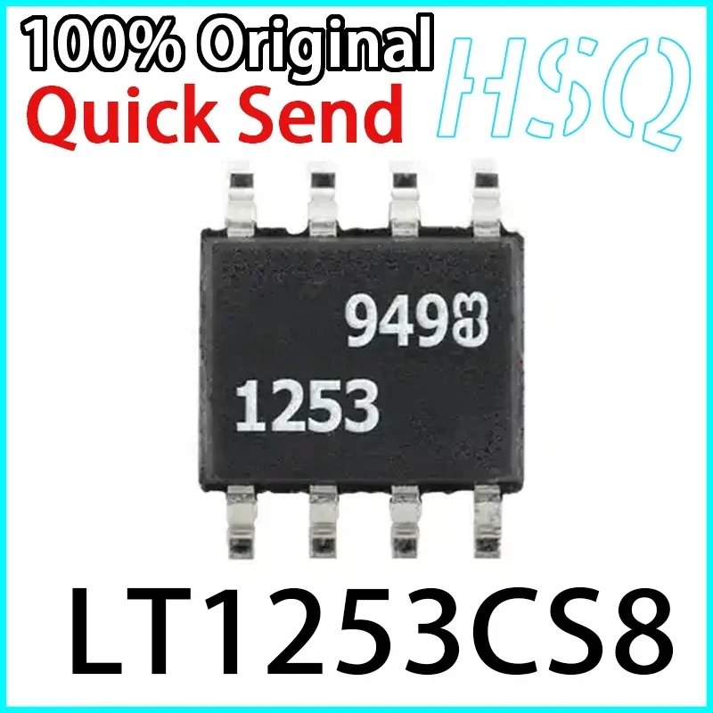2PCS LT1253CS8 Screen Printed 1253 SMT SOP8 Video Amplifier New Original