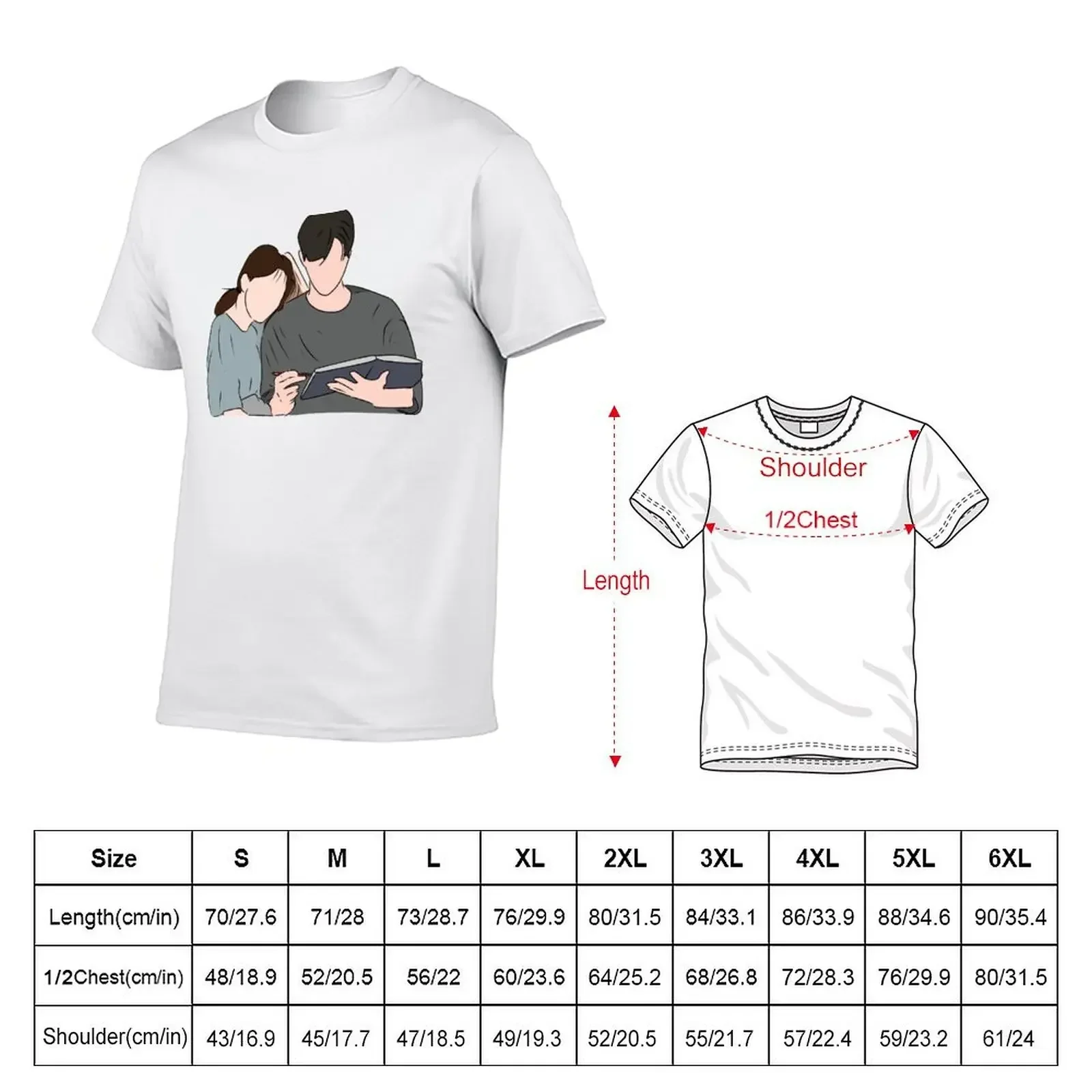 nevertheless kdrama T-Shirt custom t shirt kawaii clothes summer tops fitted t shirts for men