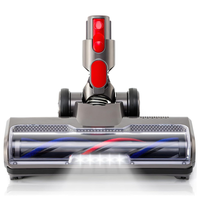A98I-LED Light Equipped Direct Drive Head Cleaner Brushes For Dyson V15 V11 V10 V8 V7 Vacuums- Floor Attachment For Hardwood Flo