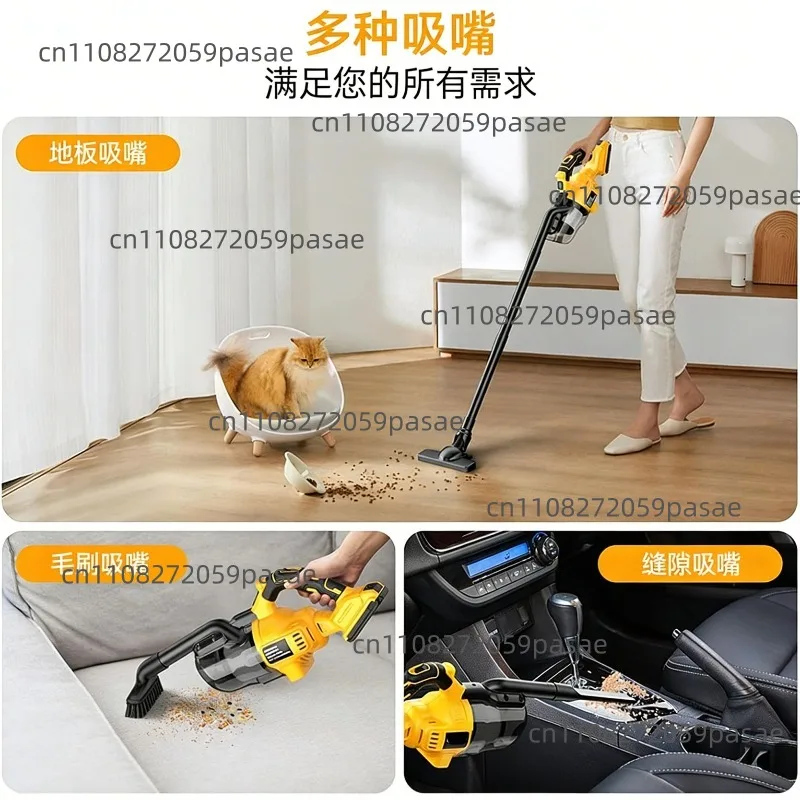 Brushless Motor Cordless Hand Carpet Pet Hair Cleaning Tool Vacuum Cleaner