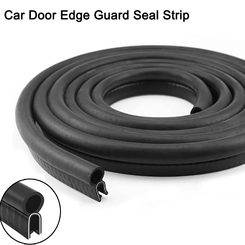 

Car Door Edge Guard Protector Strips U Type Double-layers Sealing Strip Waterproof Soundproof Anti-collision Auto Seals