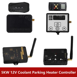 12V 5KW Diesel/Gasoline RV Car Hydronic Heater Boat Caravan Motorhome Coolant Parking Heater Controller LCD/GSM Phone Controller