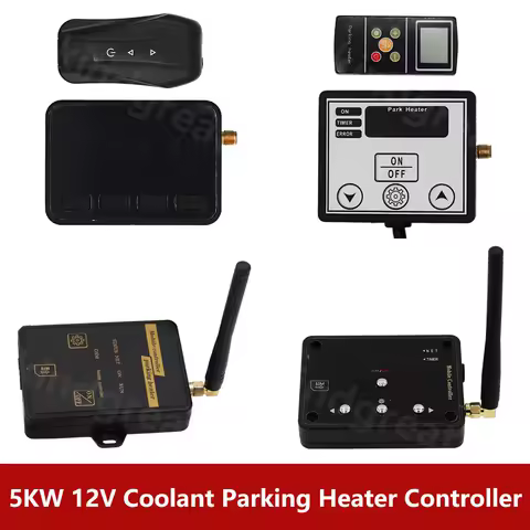 12V 5KW Coolant Parking Heater Controller LCD/GSM Phone Controller fit RV Boat Caravan Motorhome Car Hydronic Heater