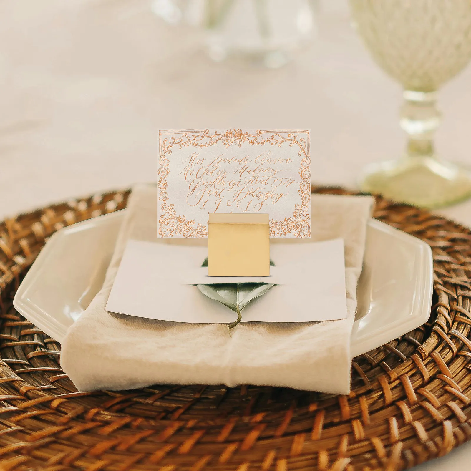 2 stuks tafelnummerhouders van - Table Number Gold recensie en prijs
