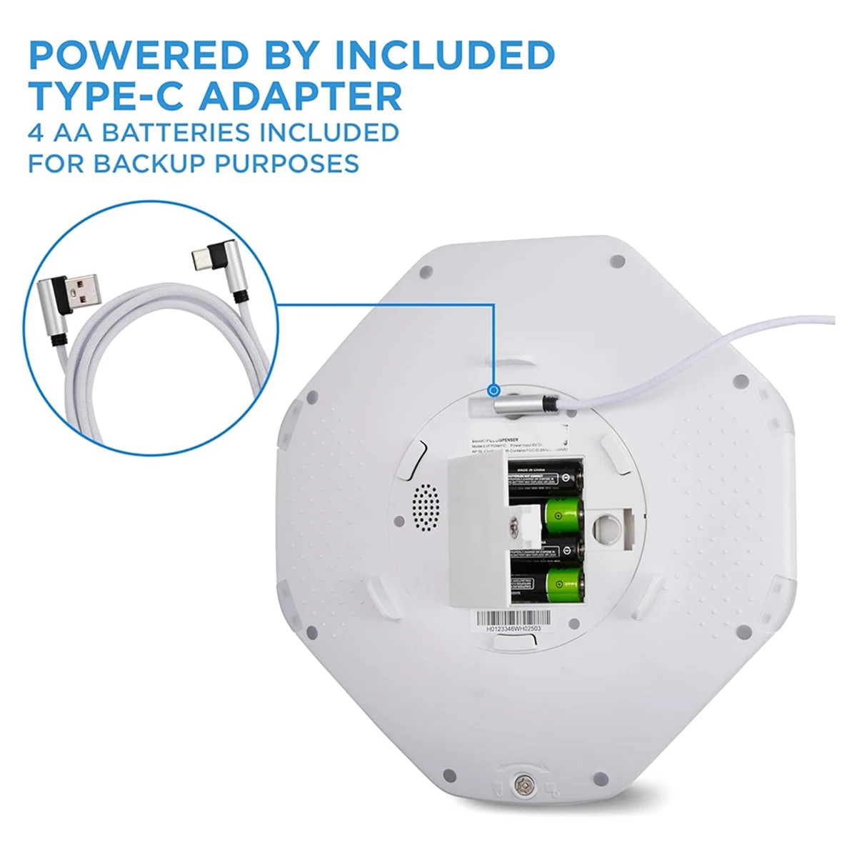 WiFi Automatic Pill Dispenser and Remote Medication Monitoring System, Adjustable Lights for Every 9 Dose, Prescription