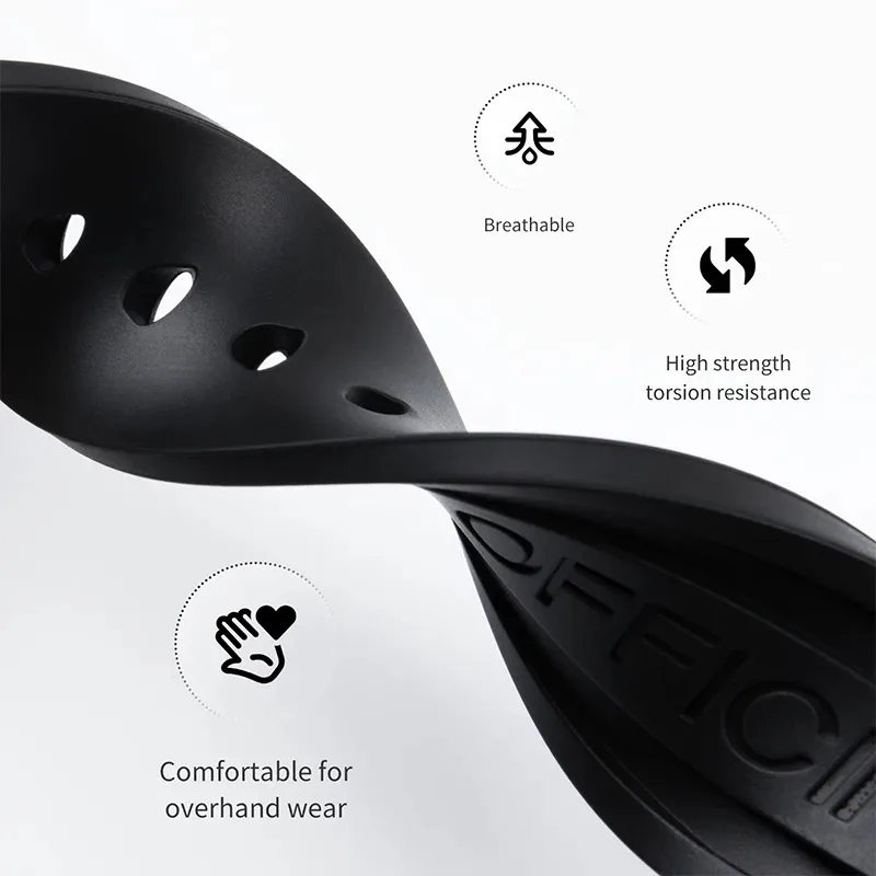 قسط عالية الجودة لينة مريحة FKM الفلوروروبر ساعة مطاطية الفرقة حزام ل بانيراي لومينور PAM0111 PAM0441 | 22/24/26 ملم #2