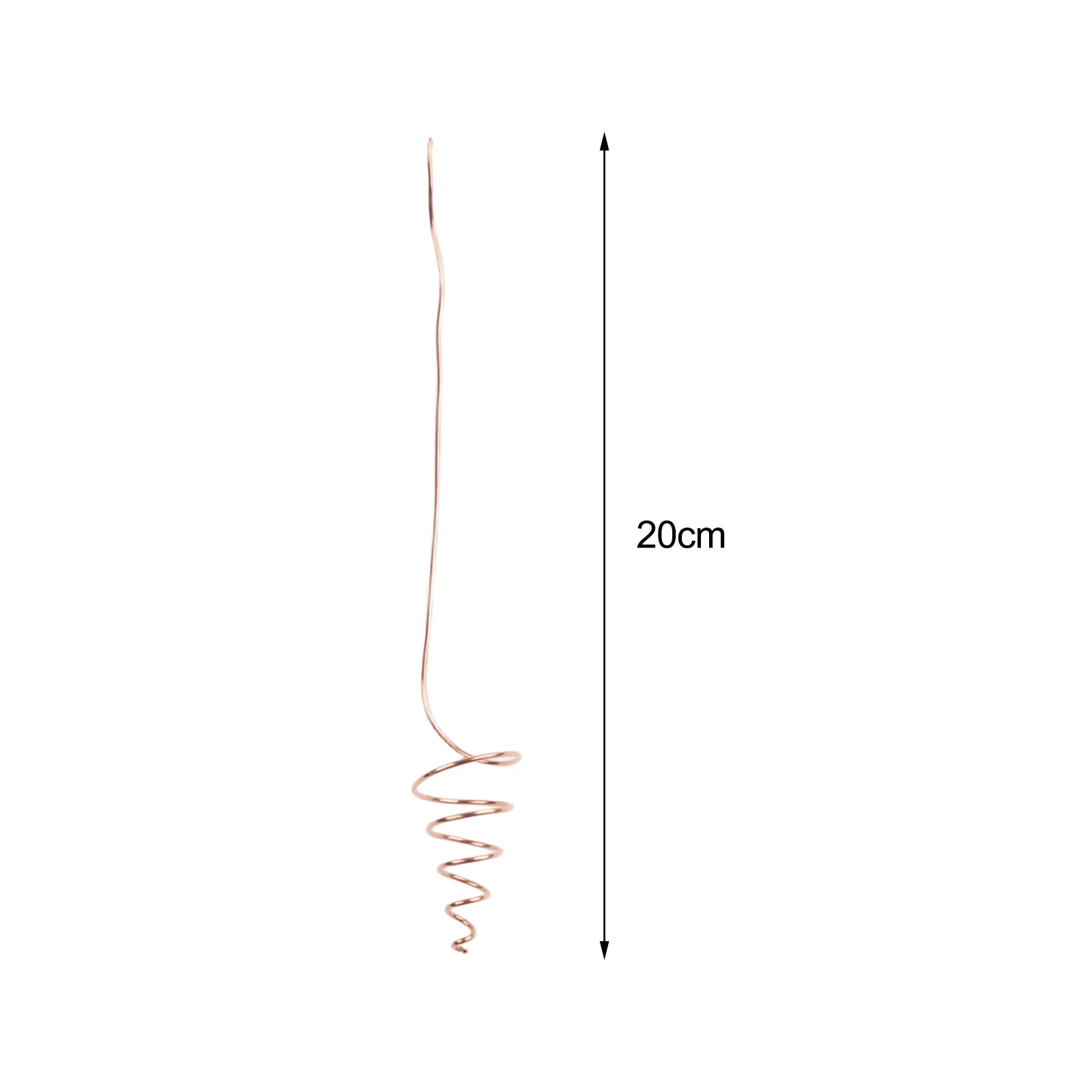 6Pcs Pure Copper Electroculture Plant Stakes For Garden Growth Enhancement Natural Soil Energy Boosters For Vegetables Flowers
