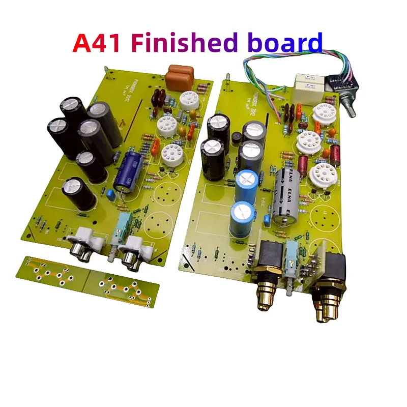 

A41 Direct Engraving Scanning Version UK EAR Line Phonograph Amplification DIY Finished board ,Board Thickness 2.0MM