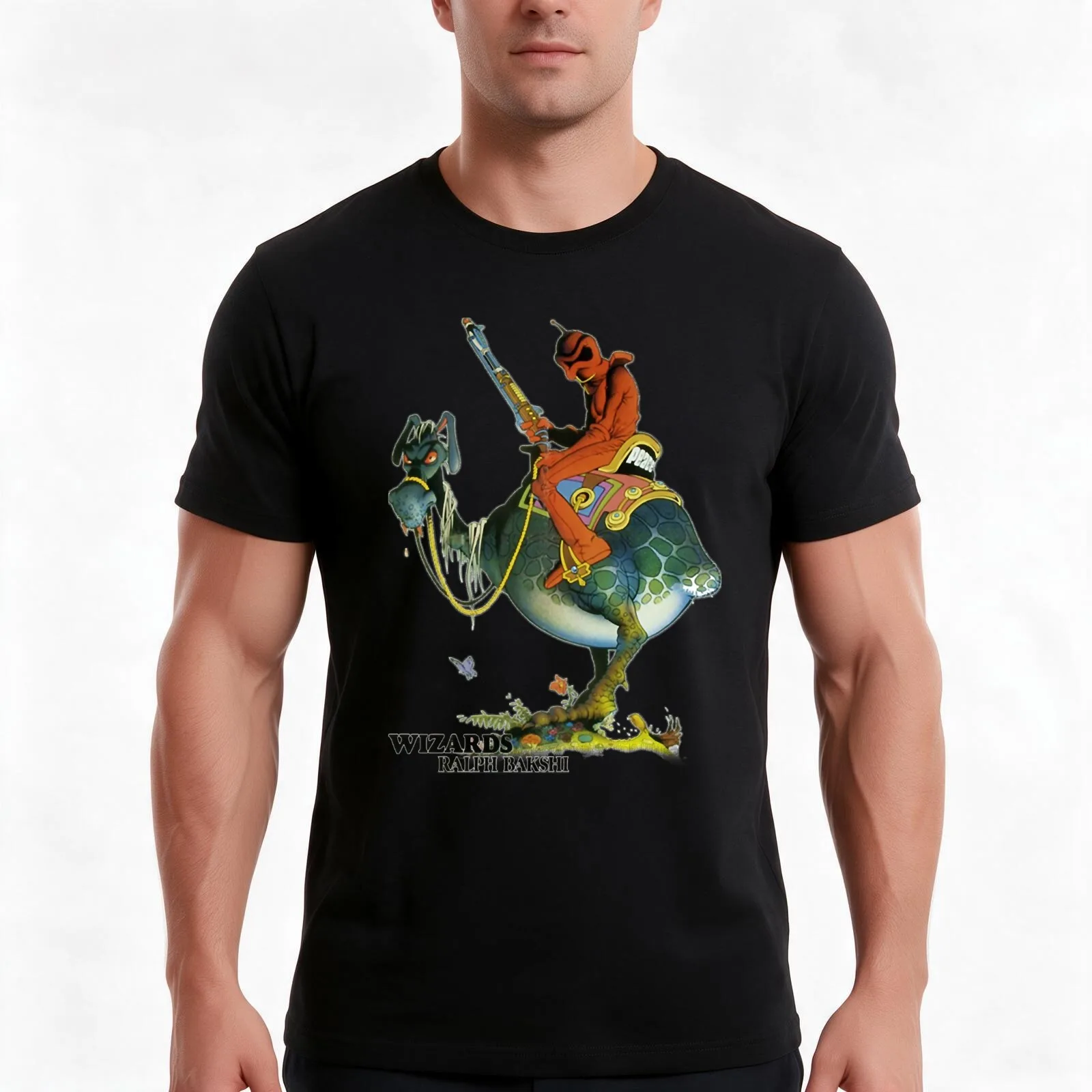 Ralph Bakshis Wizards Men T Shirt man t shirts cotton
