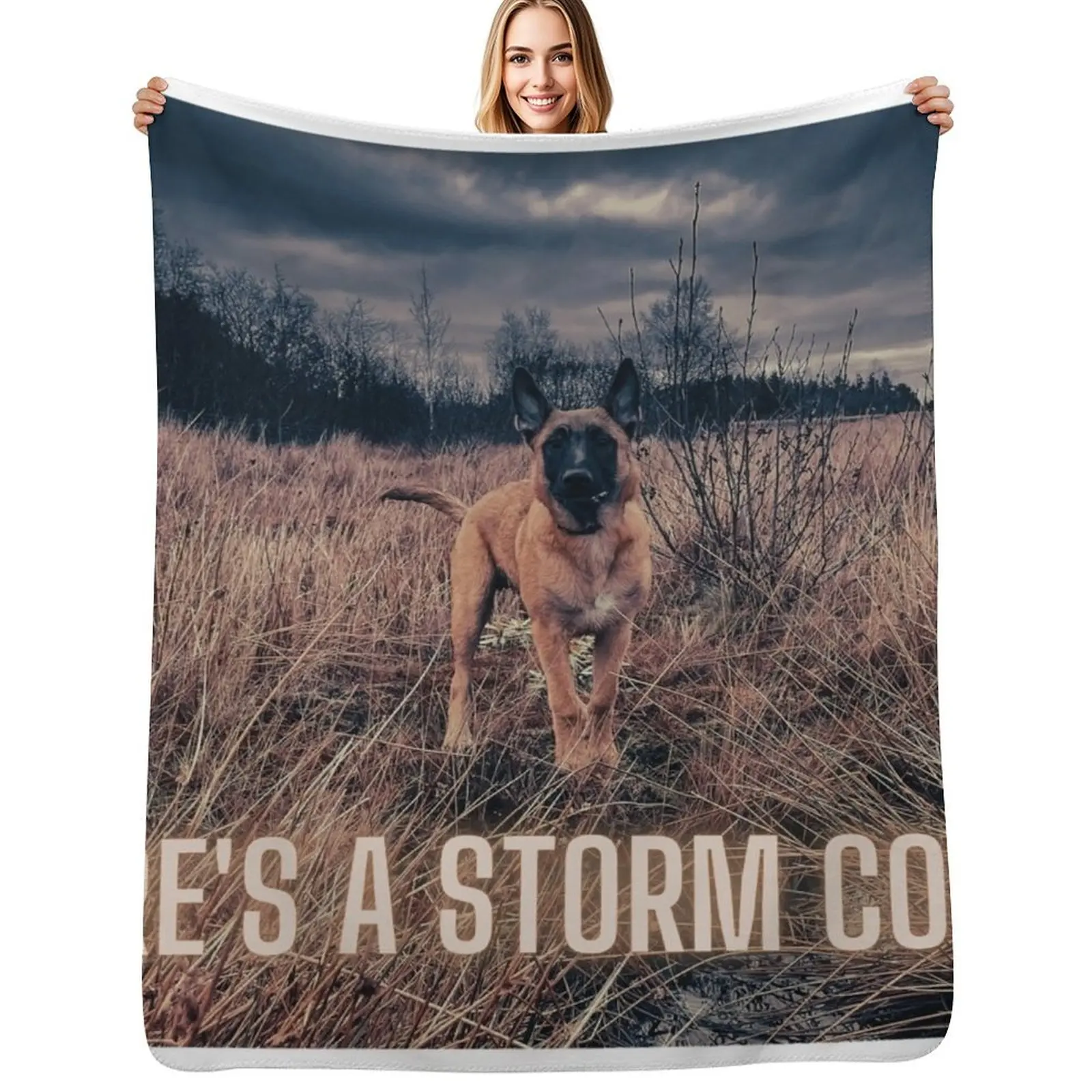 Anunna's Guardian says there's a Storm Comin' (titles) Throw Blanket anime Weighted christmas gifts cosplay anime Blankets