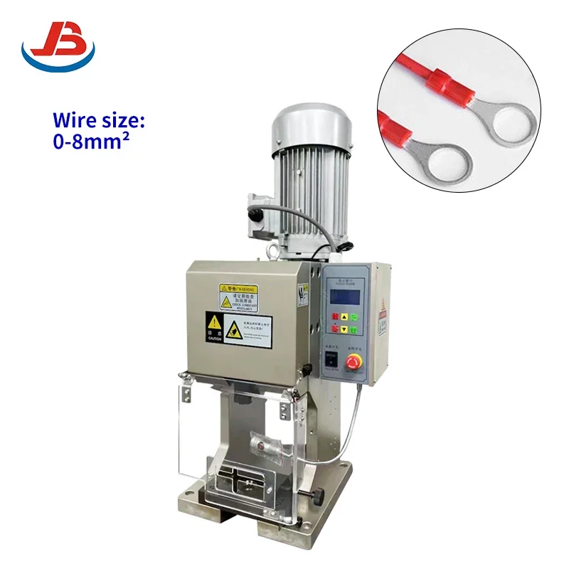 

Multi-Industry Precision Crimper Terminal Crimping Machine for Toy Automotive DC AC Single-Piece Strip-Fed Computer Connectors