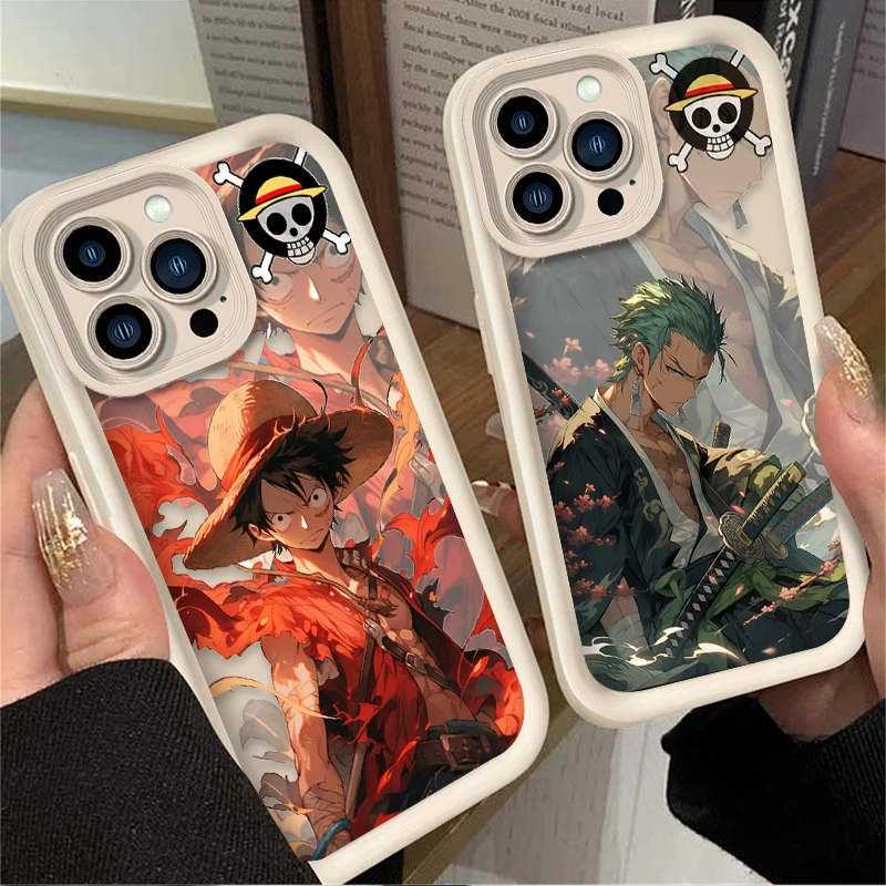 O-One قطعة لينة قضية الهاتف آيفون 16 16E 15 14 13 12 11 برو ماكس X XS X S ماكس XR SE 2020 SE4 7 8 غطاء سيليكون مقاوم للصدمات