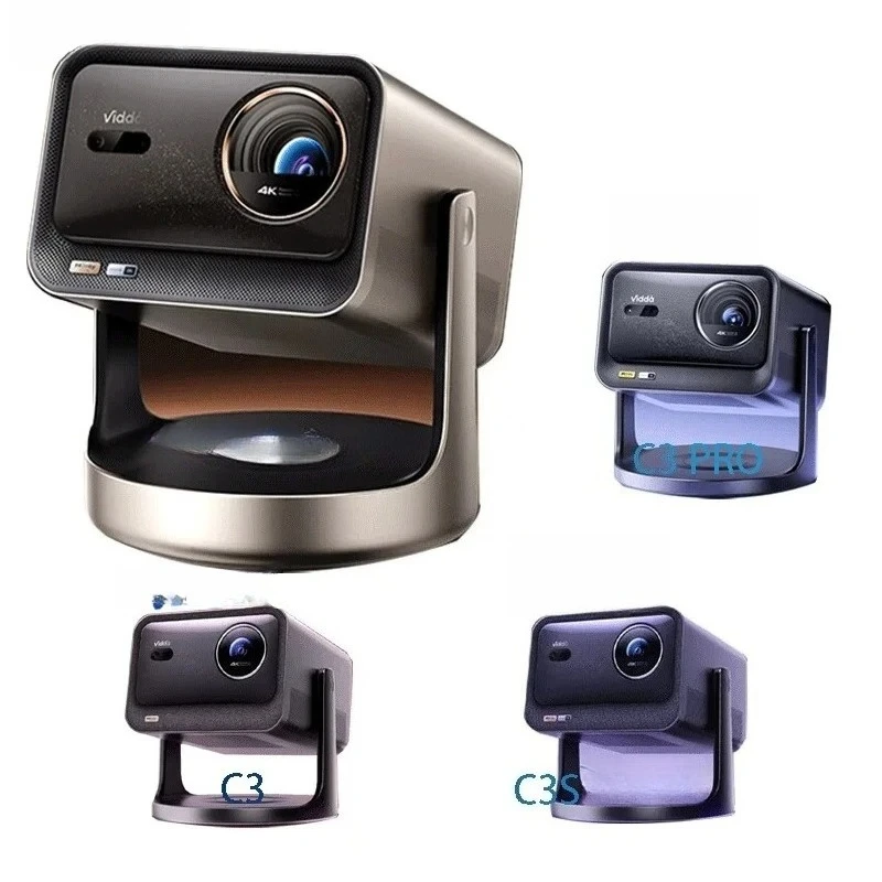 C3 Ultra C3 PRO C3S C3 3200lm Lumens 4K UHD Triple Laser DLP Smart Portable Mini 4k Projector