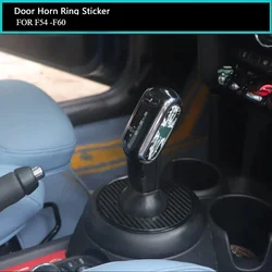 Modified Decorative Patch Gear Lever Head Sticker Interior Sticker For Mini Cooper F55 F56 F60 F54