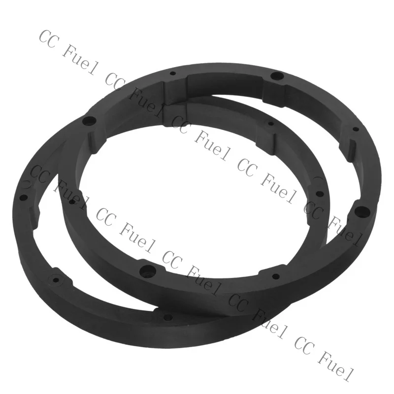 C+ 2pcs Speaker Spacer Ring 6.5 Inch Speaker Adapter Ring Spacer Car Accessory