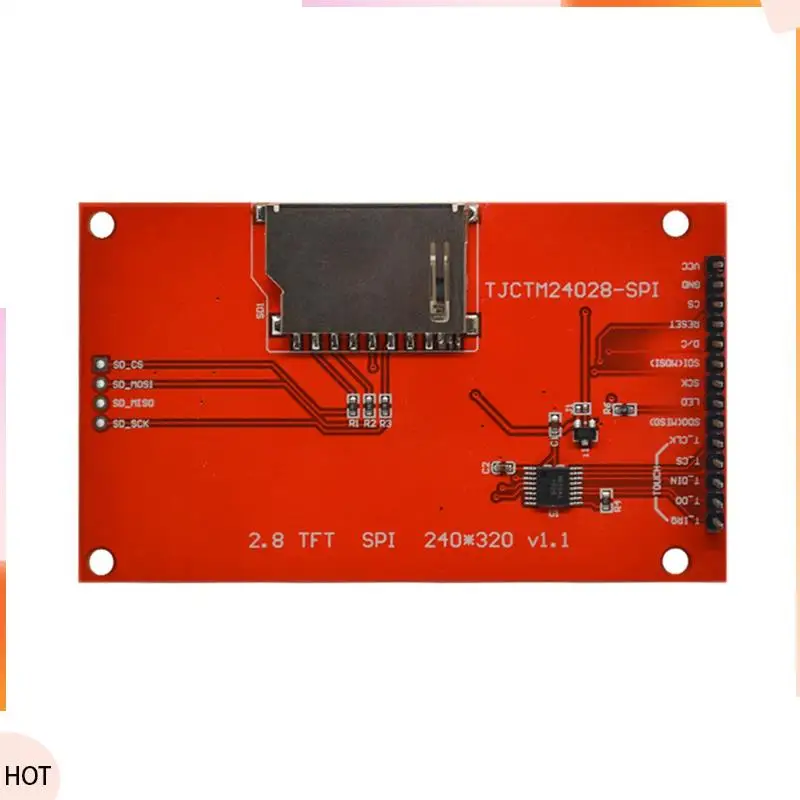 Novità 3X 2.8 pollici 240X320 SPI TFT Modulo display LCD Porta seriale 51 Drive ILI9341V Modulo porta seriale LCD Display unità STM32