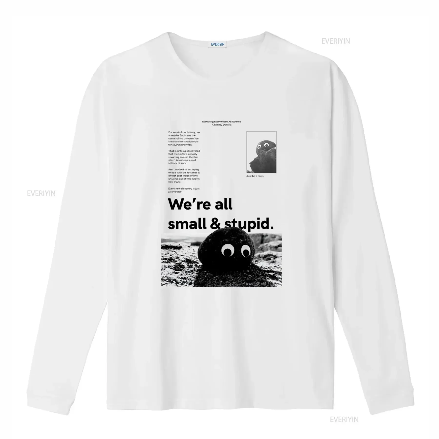 Everything Everywhere All At Once We're Small Stupid T Shirt Unique Movie Inspired Design for Trendy Fashion Lovers vintage