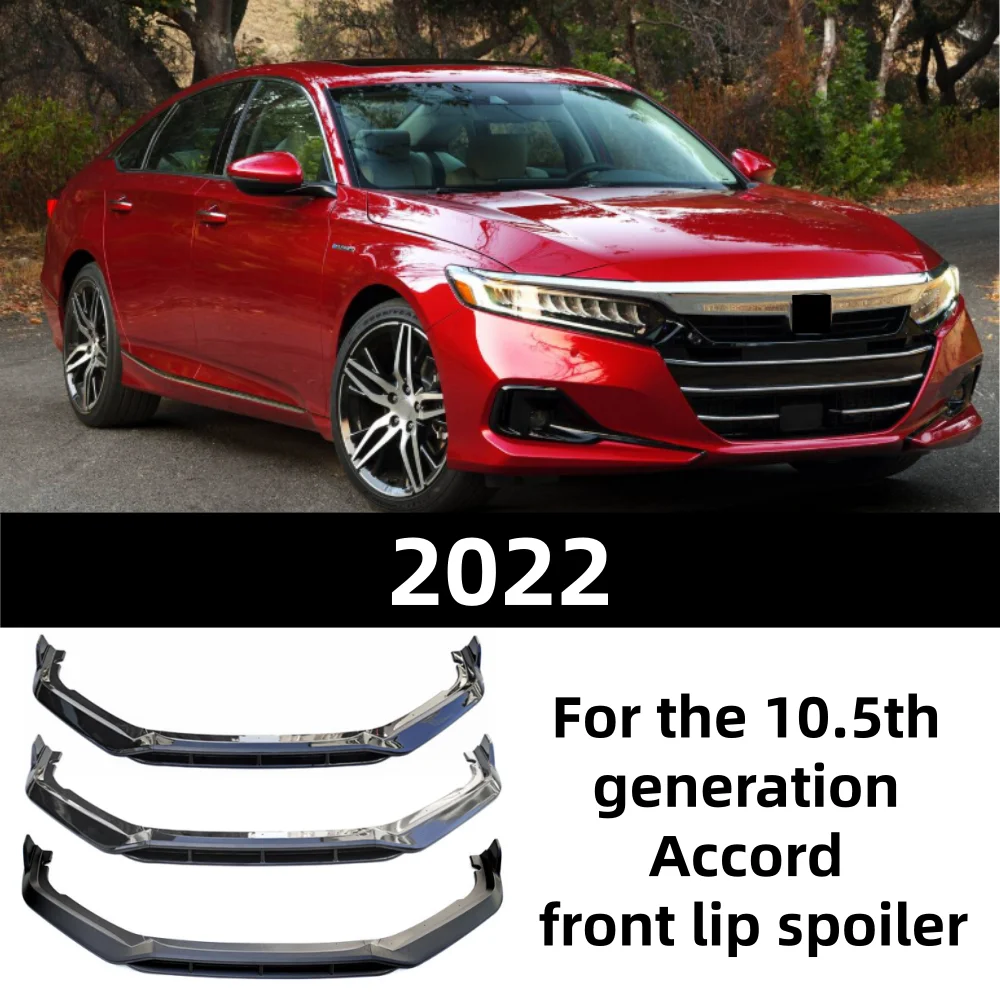 

Front Bumper Lip Spoiler Splitter Front Bumper Lip Car Spoiler For Honda Accord 10.5th 2022