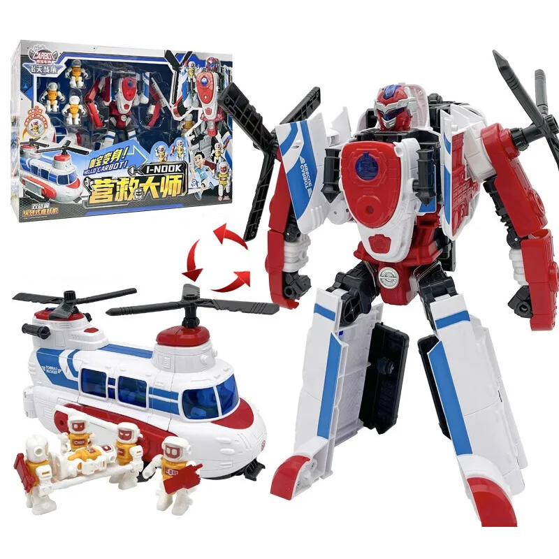New Hello Carbot AIENT Transformation Robot to Aircraft Toys Action Figures Transforming Car to Robot Toy for Children Gift
