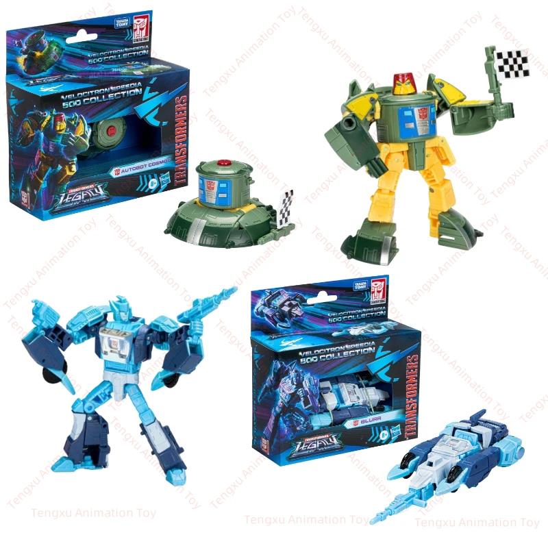 在庫あり変換おもちゃおもちゃレガシー Velocitron Speedia 500 シリーズデラックスブララークラッシャーアクションフィギュア趣味コレクション