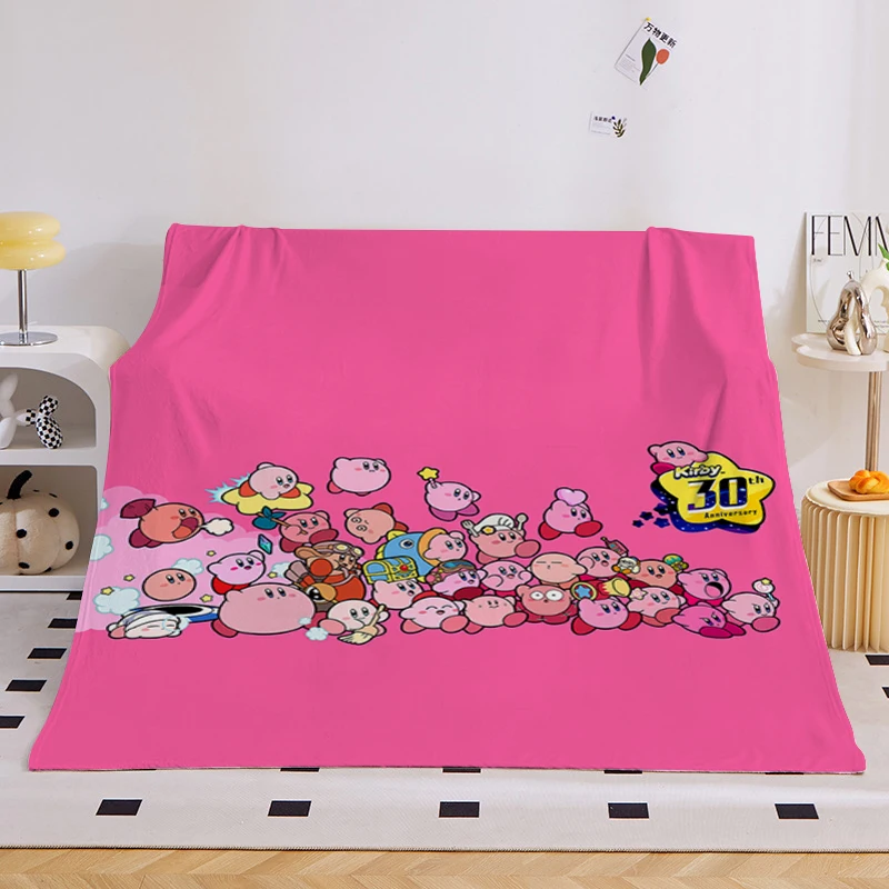 

Lovely Blanket Sofa Winter King Size B-Kirbys Warm Bed Fleece Camping Custom Nap Fluffy Soft Blankets Microfiber Bedding