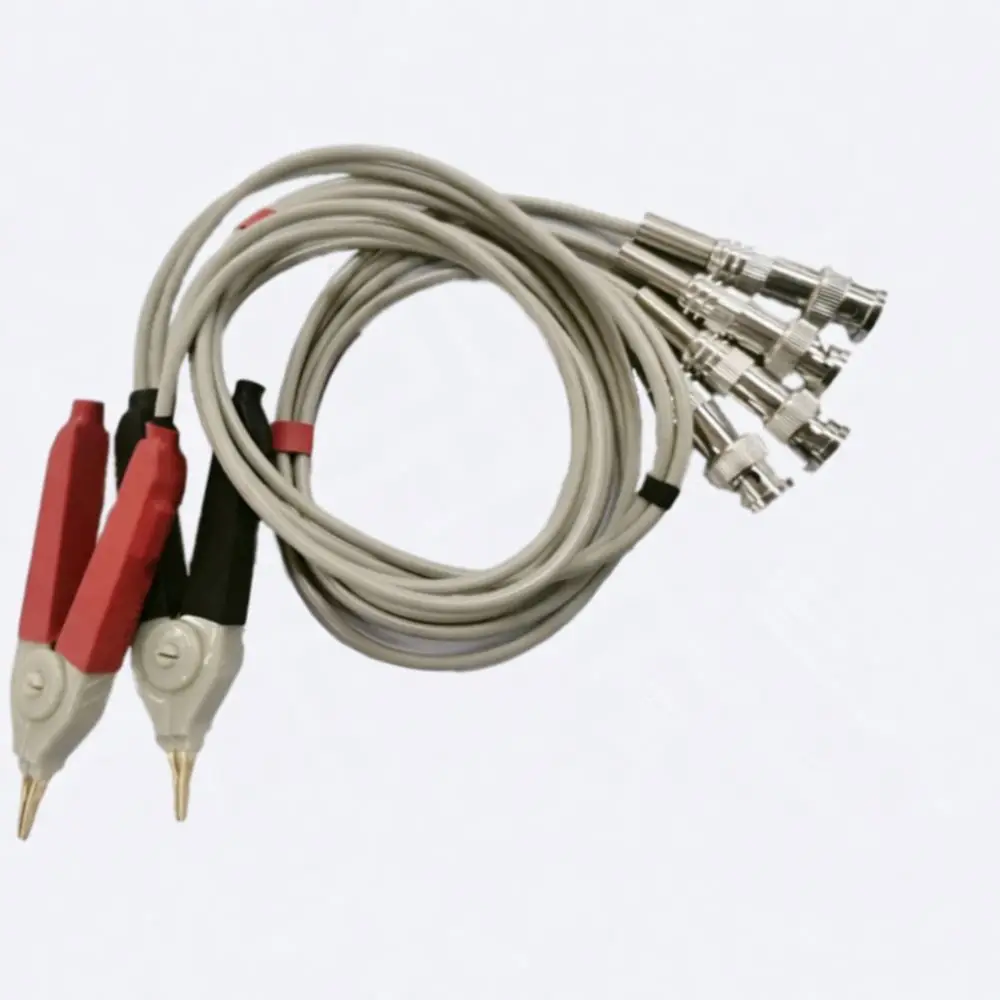 SMD Chip Component Test Clip LCR Bridge Probe Banana Plug Cable Leads For Accurate Resistance Capacitance Measuring Device