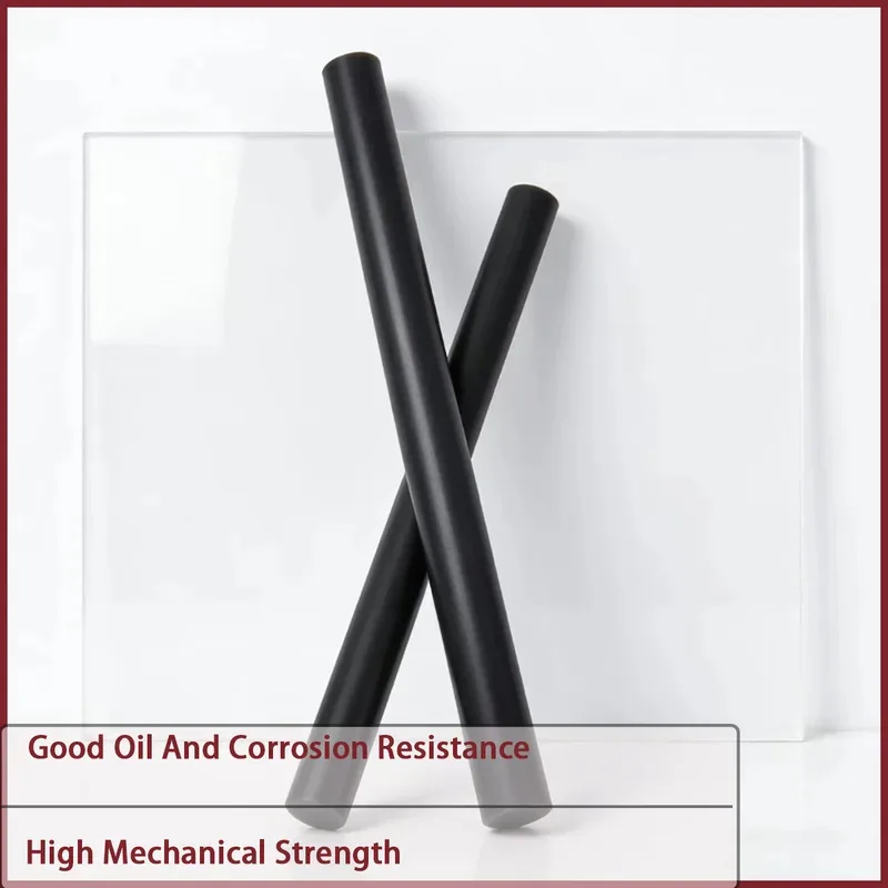 

Industrial Grade PU Solid Round Bar 20mm to 60mm Dia Black Polyurethane Rod for Machinery & Drive Systems