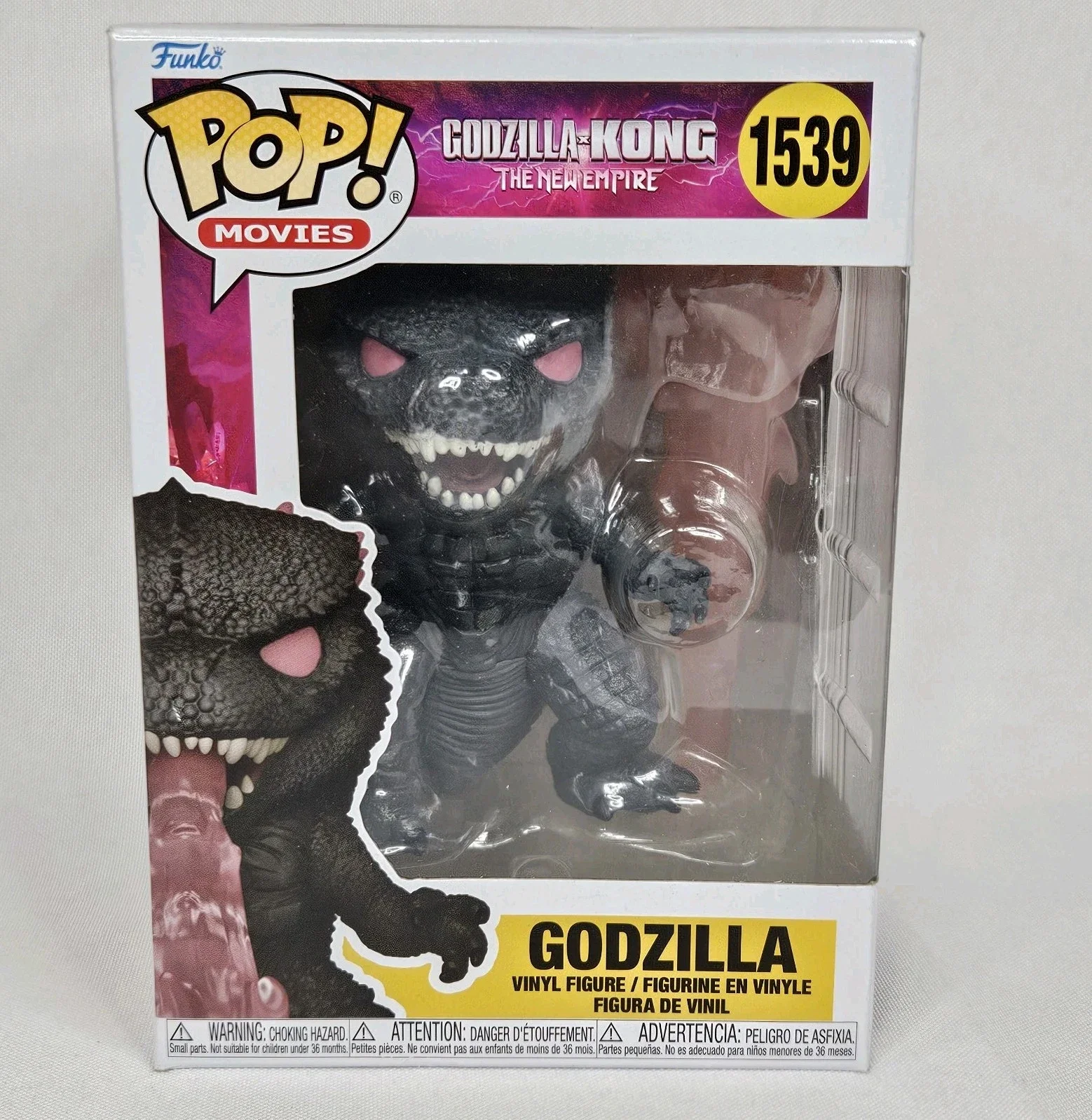 

Godzilla Figures Godzilla with Heat-Ray(The New Empire)1539 Funko Pop Vinyl Figure 4.3inch Collectible Limited Edition Toy Gift