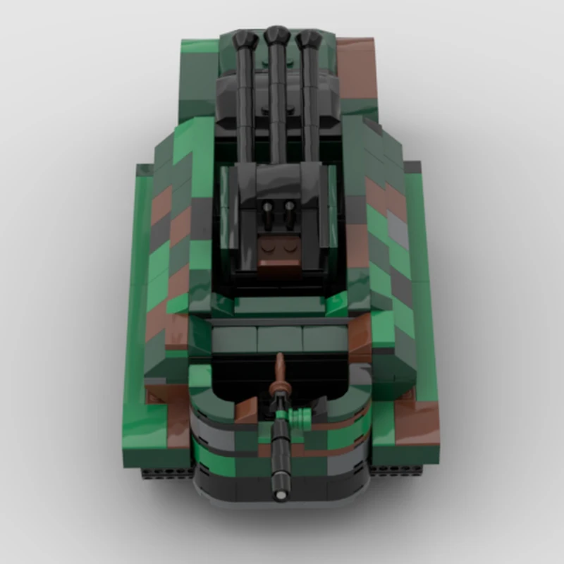 

MOC-216060 Military War Series Anti- Aircraft Military War Series Set Creative Gifts Collectibles High-Quality 592PCS