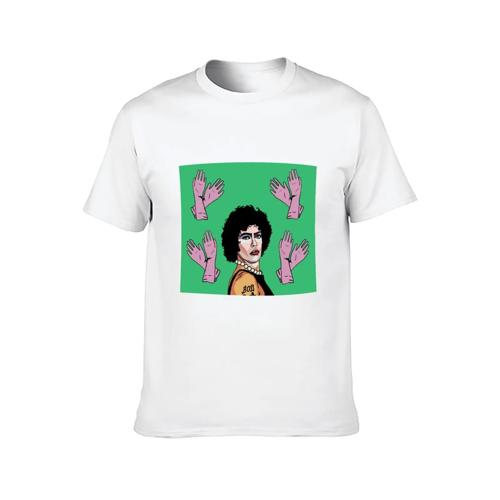 Frank N Furter loves gloves T-Shirt custom shirt rapper graphic tees sweat tees vintage t shirt men