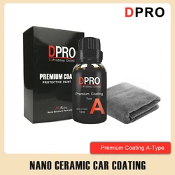 Dpro Ceramic Car Coating Nano Paint Care Car Polish Liquid Glass Anti Scratch Hydrophobic Coating Auto Detailing Japan Imports-A