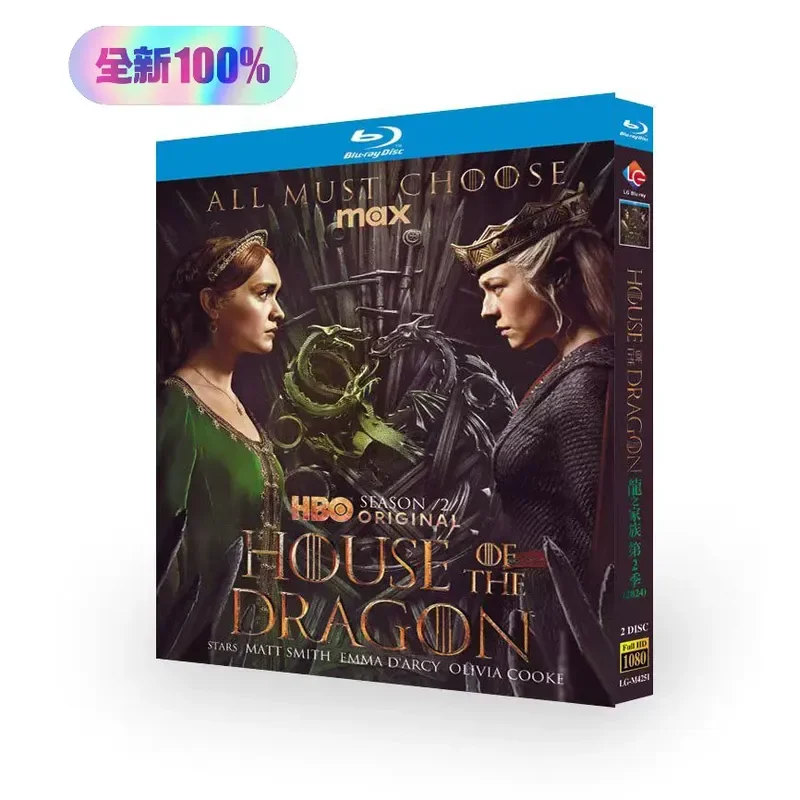Blu-ray in a Box Family of Dragons Season 2 Brand New Unopened Box Blu-ray Disc