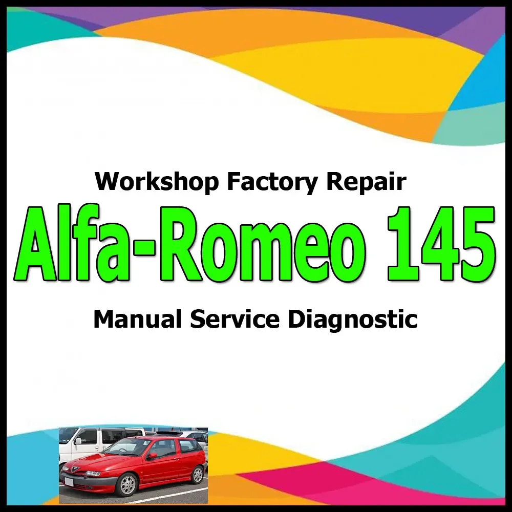 Alfa-Romeo 145 146 workshop factory repair manual service Automotive Diagnostic Tools link Manual Car Vehicle Tool Auto Repair