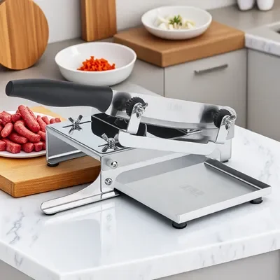 

Cutter Pastry Ejiao Nougat Machine Vegetables Slicer Sausage Bacon Machine Cutting
